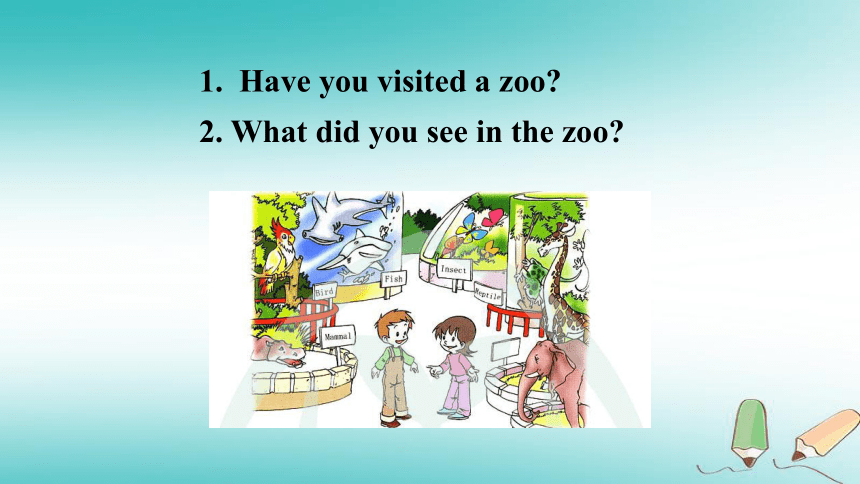 Unit 3 Animals Are Our Friends Lesson 15 The Zoo Is Open课件（18张PPT）
