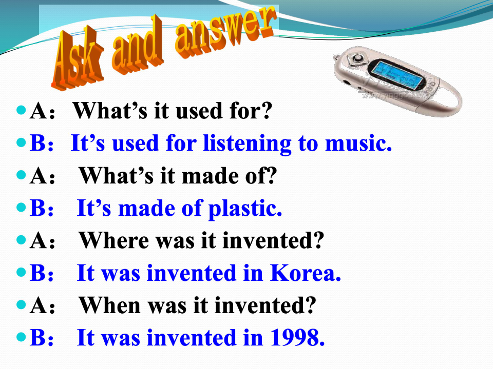 Unit 4 Amazing Science Topic 1 When was it invented? SectionA被动语态总结课件（21张）