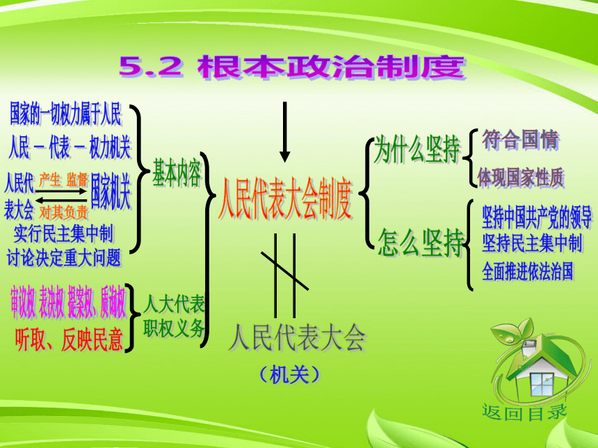 第三单元  人民当家作主 复习课件（51张Ppt）