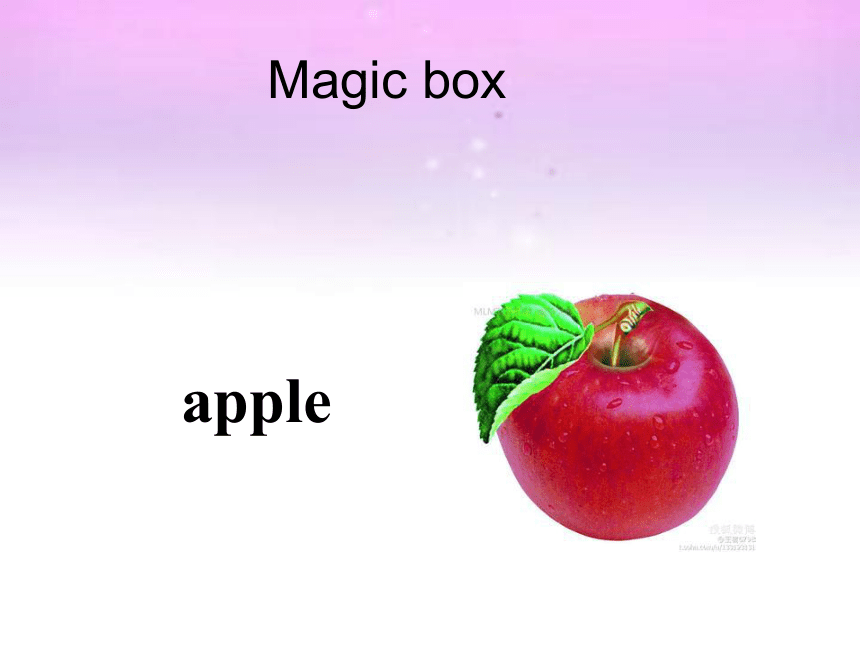 Lesson R Apple,apple,I like you 课件
