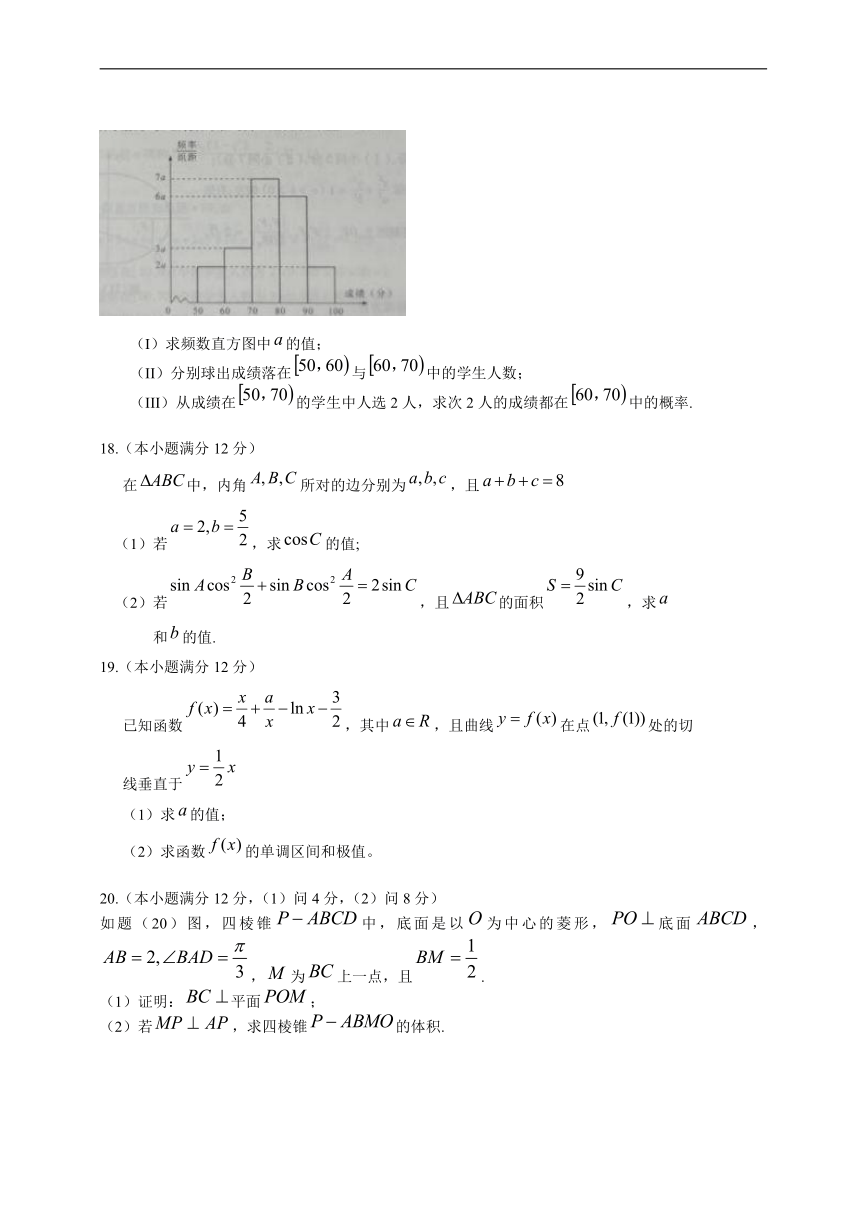 2014年高考真题文科数学（重庆卷）精校版 Word版含答案