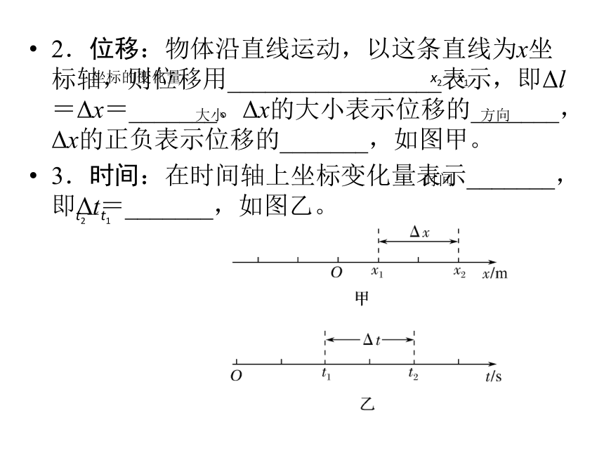 物理必修Ⅰ人教版1.3运动快慢的描述  速度（34张）.ppt