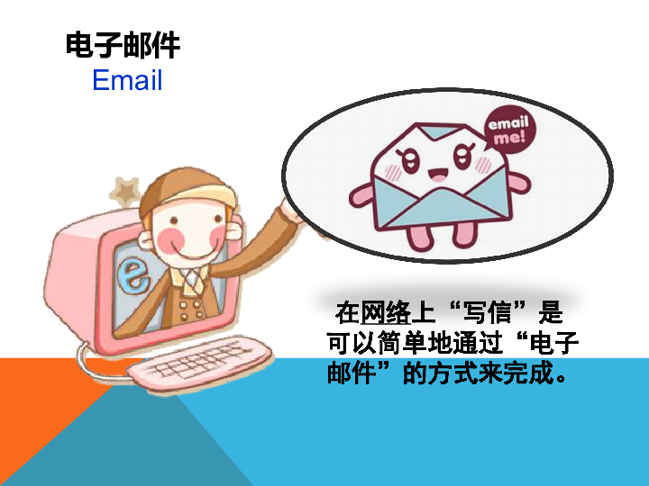 清华版 信息技术 四年级上  2.8指点迷津-发送电子邮件课件(共16张PPT)