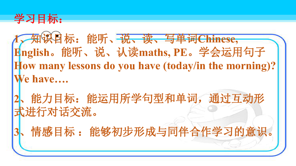  Unit 3 What subject do you like best ? Lesson 13 课件（30张PPT）