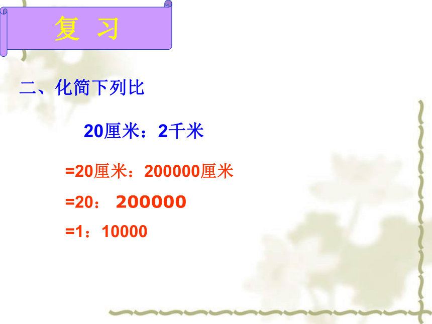 数学六年级下北师大版2比例尺课件（21张）