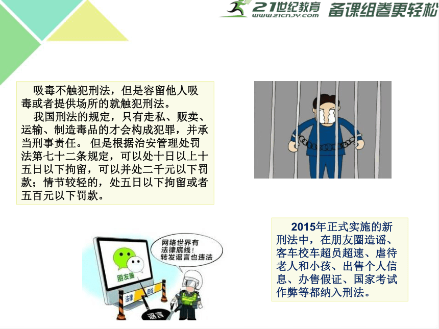 8.2.2 犯罪要受到刑事制裁 课件