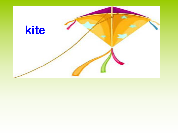 unit 3 let's make a kite 课件