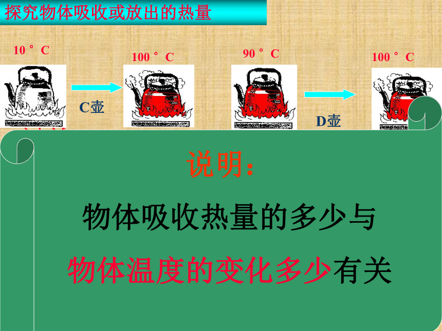 2016秋粤教沪科版九年级物理上册课件：12.2热量与热值 （共28张PPT）