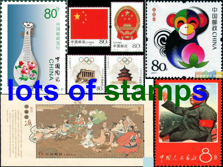 Unit 1 collecting stamps is my hobby 课件  (共33张PPT)