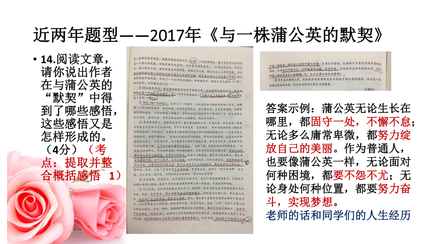 2018年北京市海淀区中考语文之散文复习课件（共41张ppt）（共41张PPT）