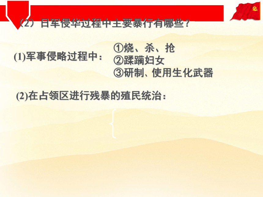 河北省沙河市第一中学（人民版）高中历史必修一《专题二+伟大的抗日战争》课件（共31张PPT）