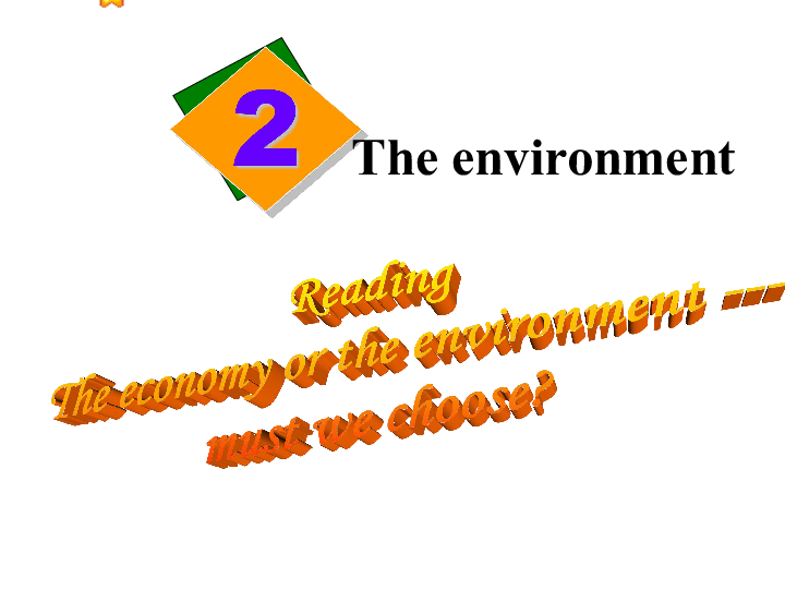 模块5 Unit 2 The environment Reading(1) 课件（28张PPT）