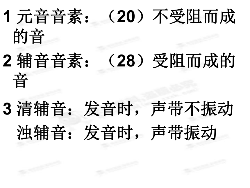 2013新版新目标七年级英语音标教学《音标第二课时》课件