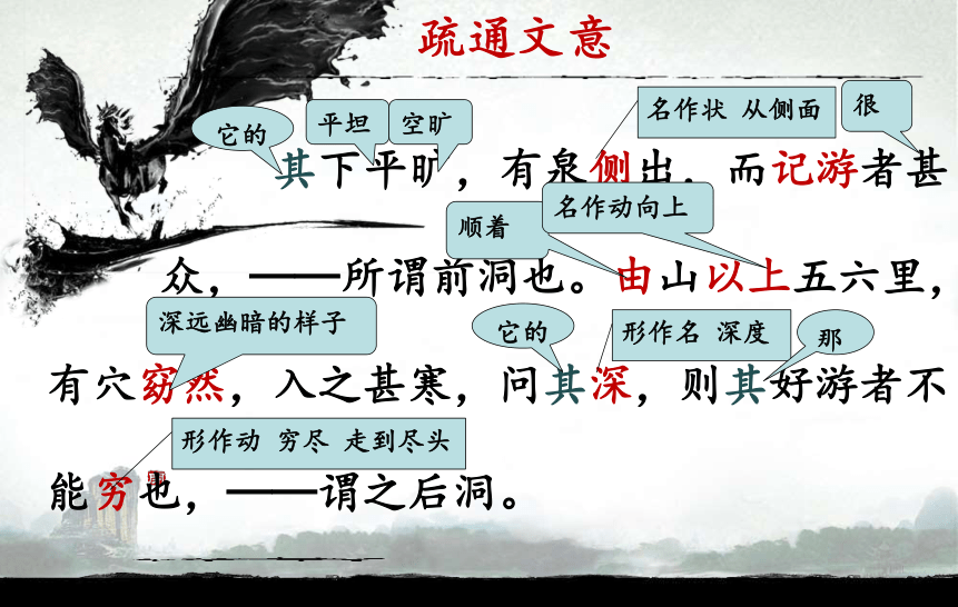 游褒禅山记 课件(共34张PPT)