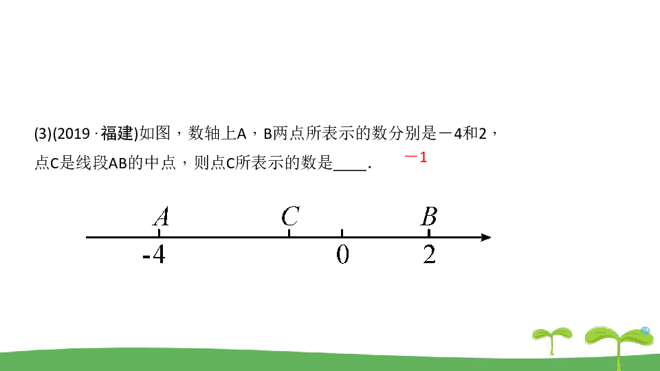 【备考2020】人教版数学中考一轮复习 考点精讲精练 §1实数及其运算 课件（共36张PPT）