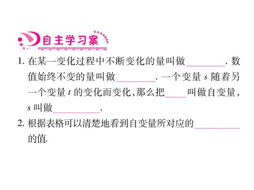 【课堂导练1+5】北师版数学七年级下册配套课件（图片版）第3章 变量之间的关系 （共99张PPT）