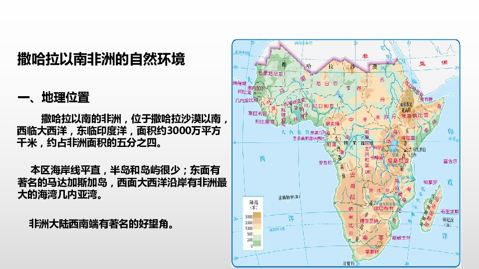 中图版八年级下册第六章《第四节 撒哈拉以南非洲》课件（中图版）40张PPT