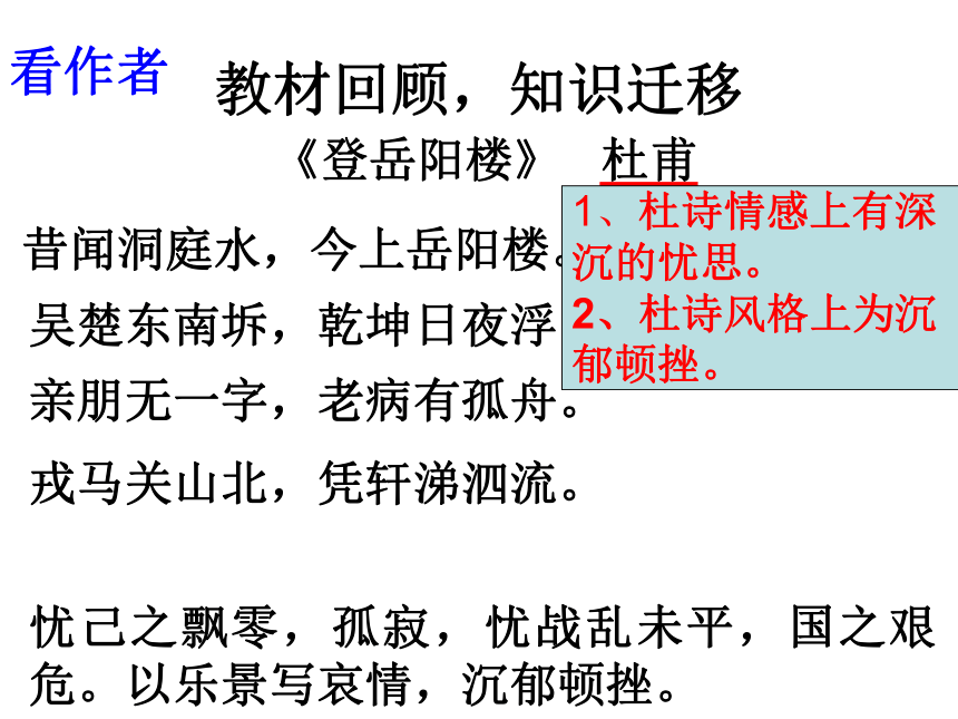 如何鉴赏中国古代诗歌课件