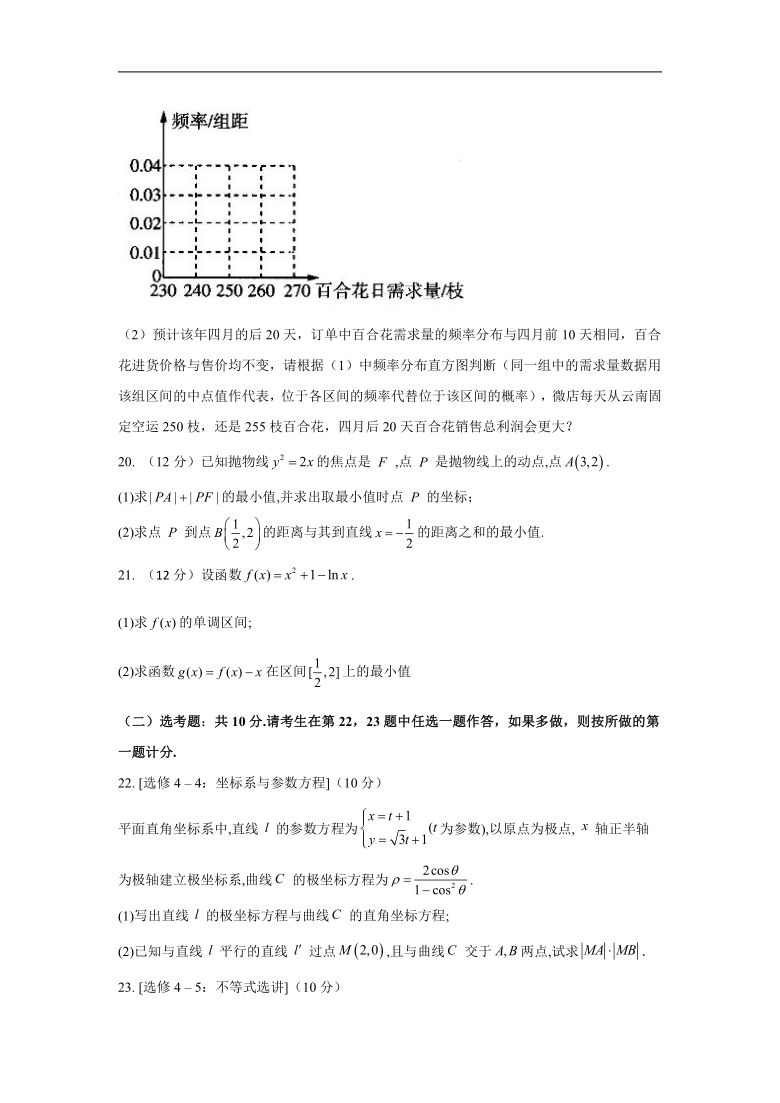 2020-2021学年高二下学期数学人教A版期末模拟测试卷（2）（Word含解析）