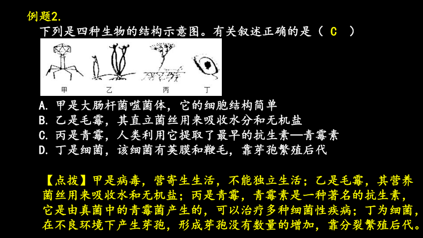 由單個細胞構成的是③④⑤,由多細胞構成的是②,沒有細胞結構的是①b.