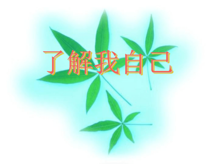 1了解我自己课件（45张幻灯片）