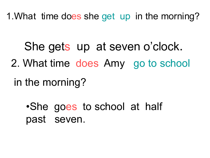 Unit 1 What time does your school start? 课件(共34张PPT)