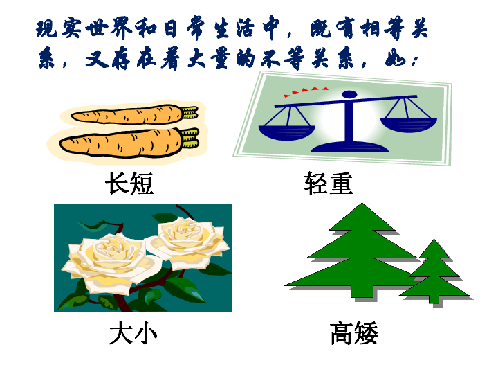 高中数学人教版必修5课件：3．1不等关系与不等式（共27张PPT）