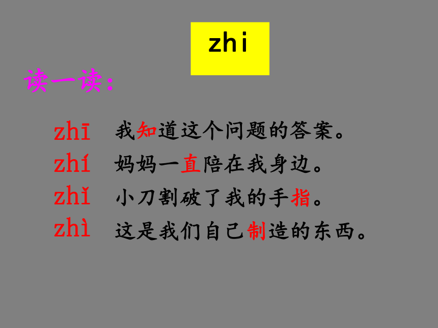 部编版一年级语文上册拼音8《zh ch sh r》课件（36张PPT）