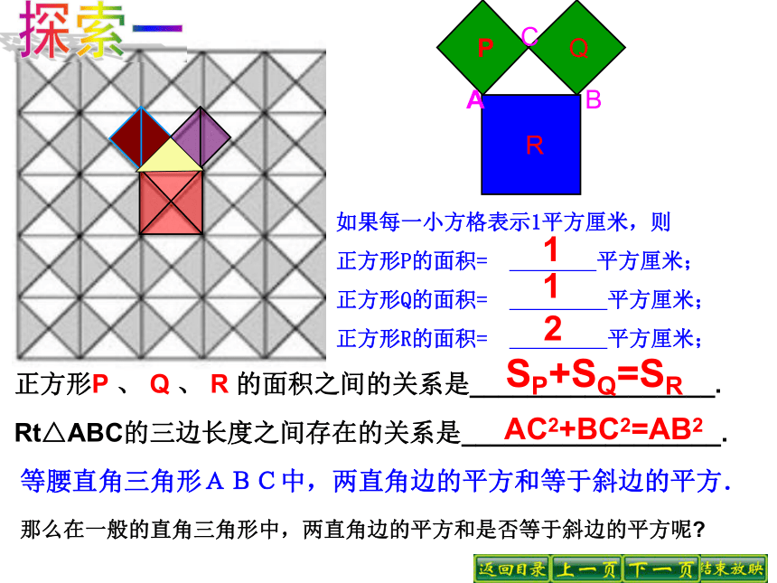 2016年4月海南省初中省级数学公开课比赛华师大版八上数学第14章 勾股定理第1节《勾股定理》教学课件（共37张PPT）