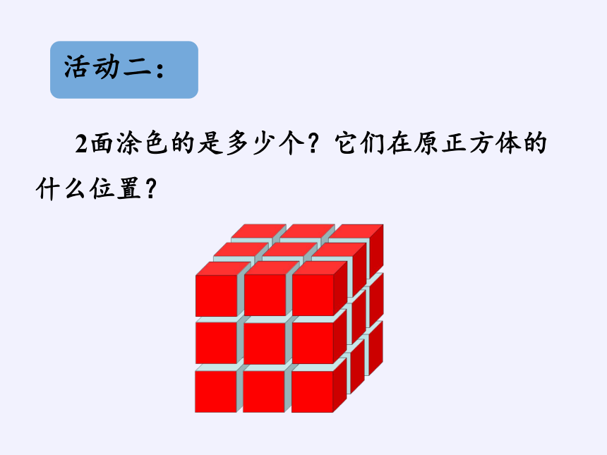 蘇教版數學六年級上冊表面塗色的正方體課件共42張ppt