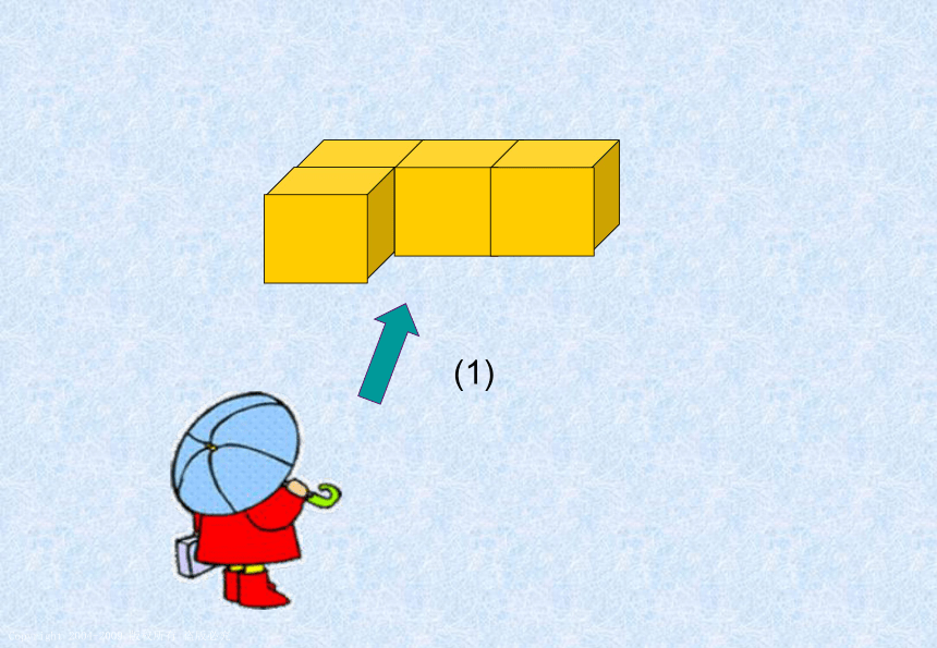 苏教版三年级数学下册观察物体 课件