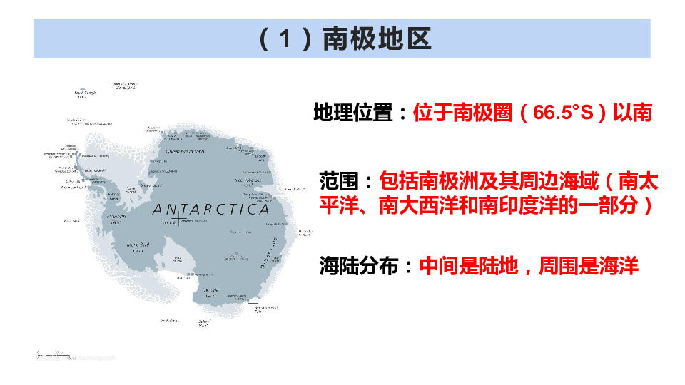 [推荐]人教版地理七年级下册 第十章 极地地区 课件(共20张ppt)