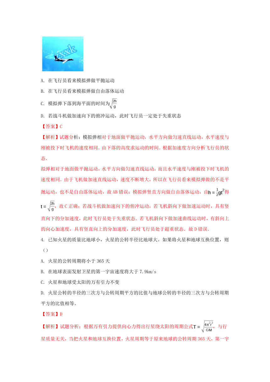 青海省西宁市2016-2017学年高二物理下学期期末考试试题（含解析）