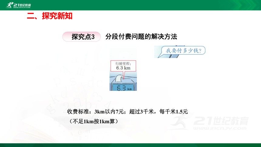 人教版五年级上册数学1.4 解决问题(分段计费）精讲视频+练习讲解+课件【易懂通课堂】