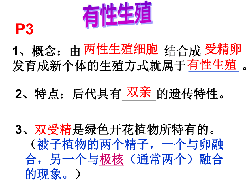 人教版生物八年级下册 7.1.1植物的生殖 课件（共41张PPT）