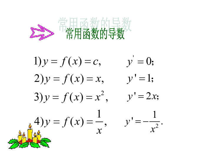 1.2.2基本初等函数的导数公式及导数的运算法则(共41张PPT)