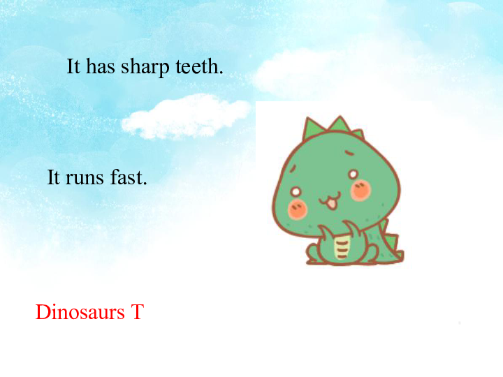 Unit 5 Dinosaurs 课件  (21张PPT)