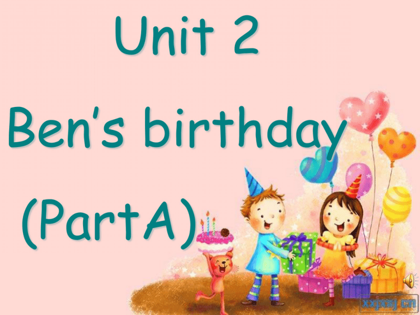 6A unit2 Ben’s birthday