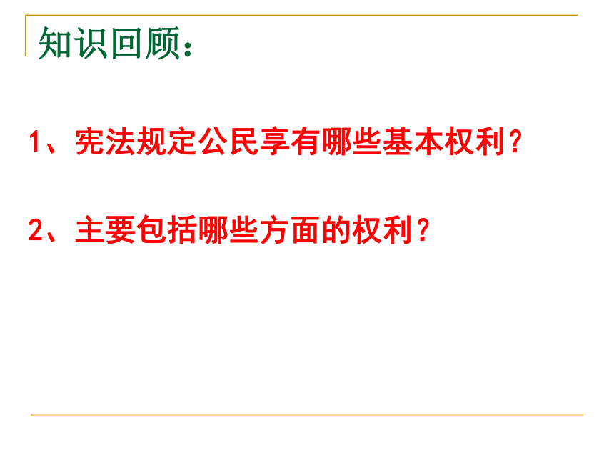 《广泛的民主权利》教学课件