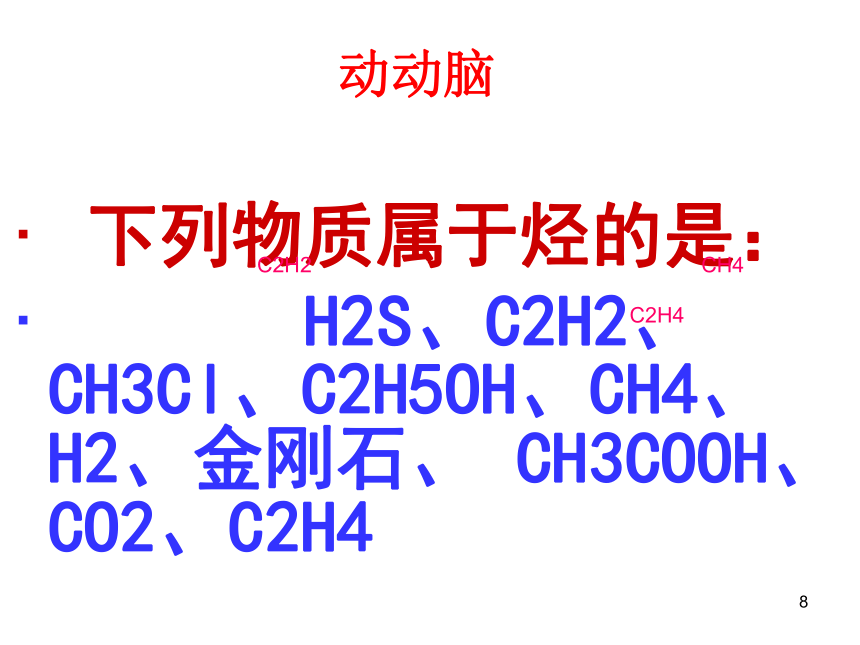 人教版高中化学必修二 课件3.1《最简单的有机化合物--甲烷》（共37张PPT）