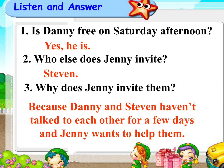 Unit 7 Work for Peace.Lesson 41 Jenny’s Good Advice.课件