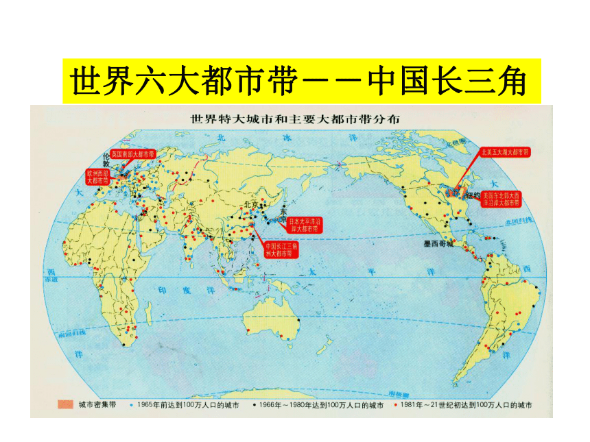 第四节 长江三角洲区域的内外联系