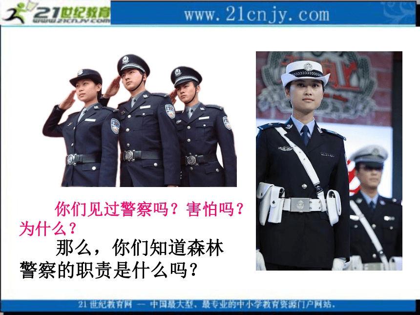 五年级语文上册课件 森林警察 2（北京版）