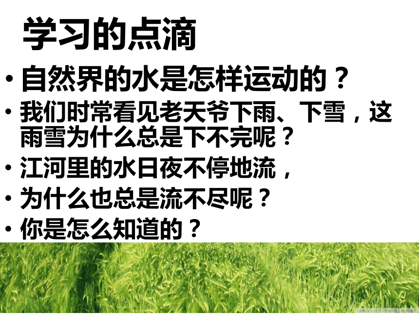 雨水对土地的侵蚀 课件