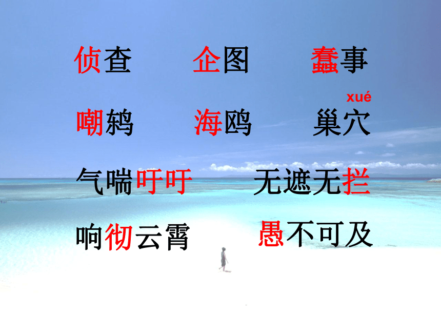 人教版四年级下册大师精品课件7《自然之道》（12张PPT）