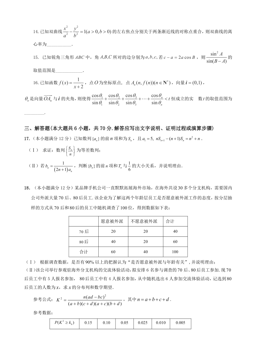 广西陆川县中学2017届高三5月份模拟考试（三）理科数学试题 Word版含答案