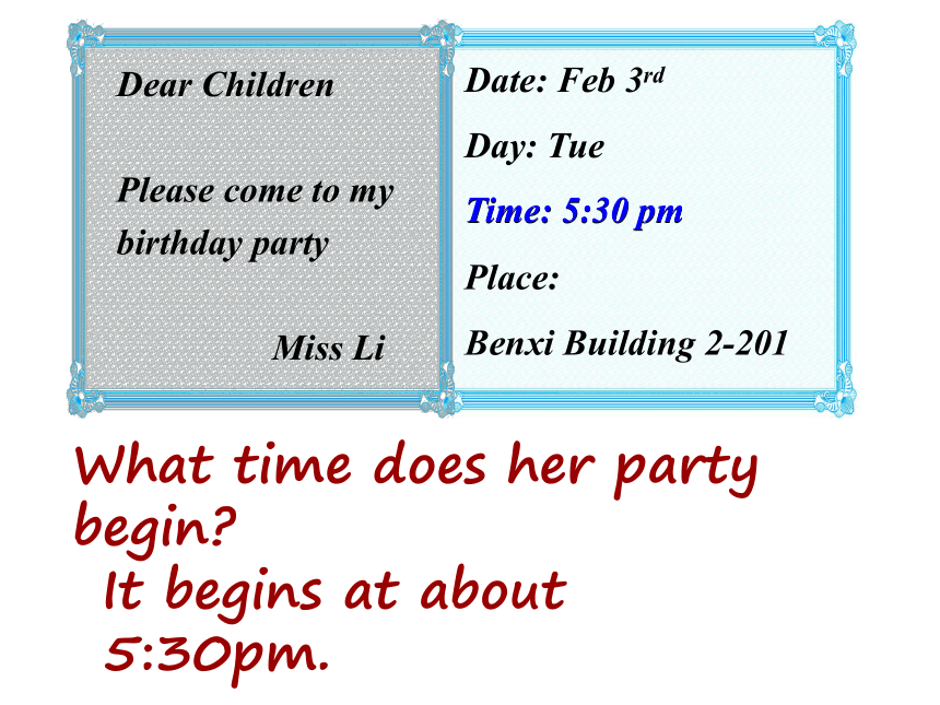 Unit 3 Would you like to come to my birthday party? Lesson 13 课件