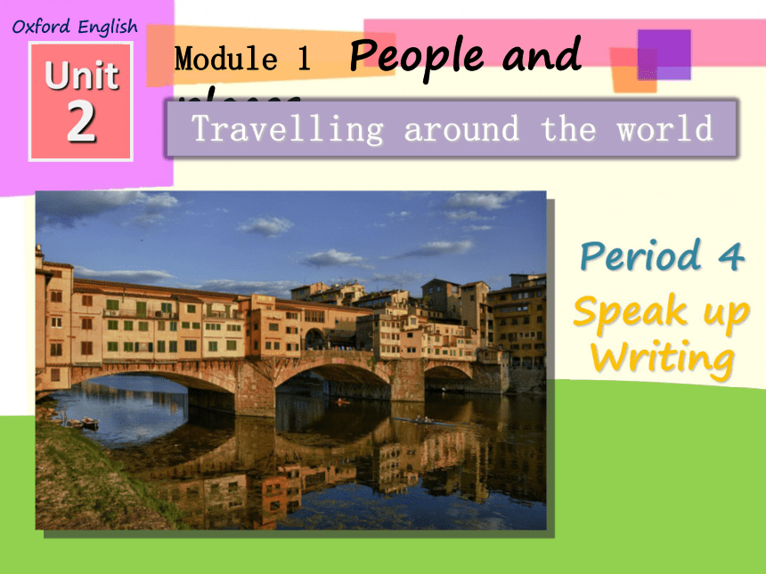 Unit 2 Travelling around the world-Period Speak up Writing 课件