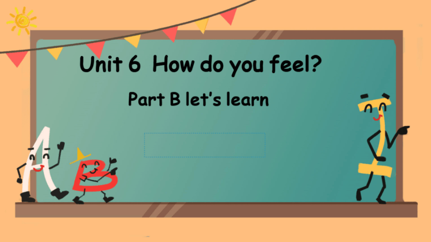 Unit 6 How Do You Feel Part B Let's Learn 同步课件（希沃版+图片版PPT)-21世纪教育网