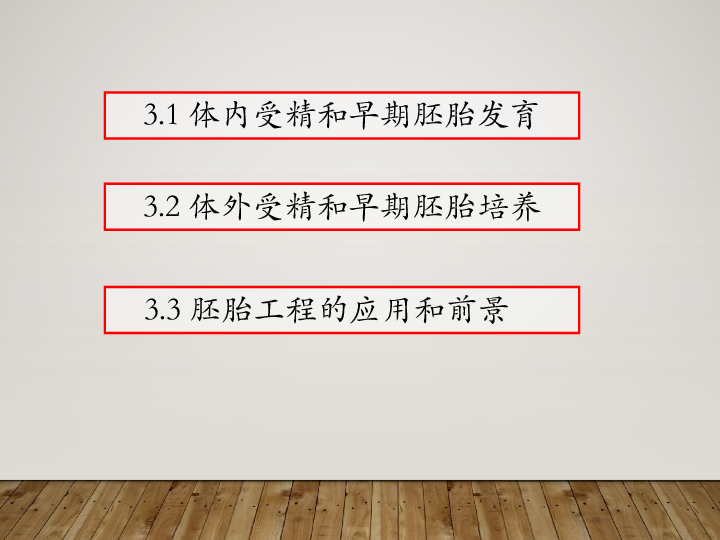 【微课第十期】选修3专题3 胚胎工程（课时范围：3.2-3.3）（老久讲生物-47张ppt）课件